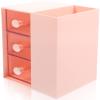 minkissy Style Makeup Organizer Multi-compartment Cosmetics Storage Case for Office Desktop Bathroom Versatile Makeup Brush Holder for Easy Organization view 1