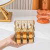 Zerodeko 1set Desktop Lipstick Organizer Stackable Lipstick Rack for Makeup Artists Space-Saving Design Lip Gloss and Lip Glaze Storage Fashionable Decorative Holder for Home Use view 3