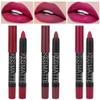 BINGBRUSH 3 Colors Moisture Smooth Longwear Lipstick Pack Set, Matte Color Stick Ultimate Lip Crayon for Makeup Collection - Nourishing Waterproof Velvet (02# 12# 14#) view 1
