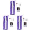 FOMIYES 3pcs Electric Nail Drill Machine Pen Shape Nail File Attachments for Manicure and Pedicure Low Noise Design for Professional view 1