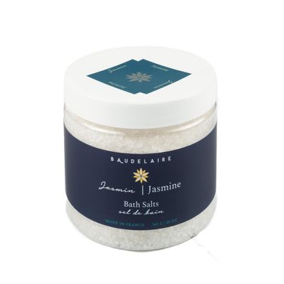 Provence Sante Relaxing Bath Salt - Luxury and Soothing Soak - Exotic Jasmine Scent - Made in France - 20 Oz