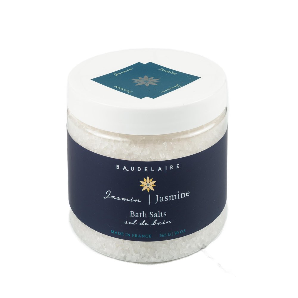 Provence Sante Relaxing Bath Salt - Luxury and Soothing Soak - Exotic Jasmine Scent - Made in France - 20 Oz