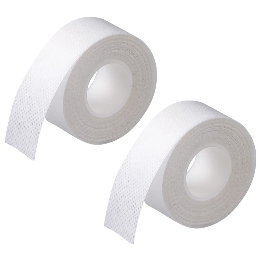 Cabilock 2rolls Breathable Sweat Liner Absorption Pads for Collars and Hats Self-Adhesive Sweat Protectors for Shirts and Training