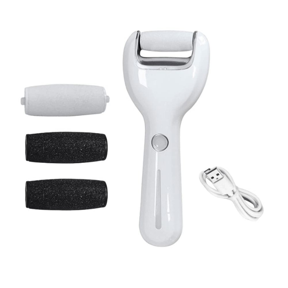 FOMIYES 1set Electric Pedicure Tool Compact Foot File for Dead Skin Removal Ergonomic Design Portable Foot Care Accessory for Cracked Heels and Rough Skin