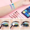 Jessup Eye Makeup Brush Set Professional 15pcs White/Rose Gold T217 with Foundation Brush Flat Top Kabuki Brush for Face Blush Liquid Powder SF002 view 4