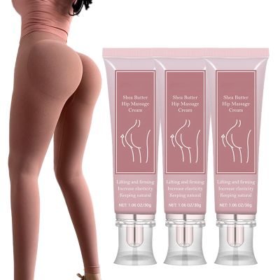 BootyBooty Shea Butter Bigger Buttock Enhancement Cream for Women - Hip Lift and Bigger Buttock Enlargement (3pcs)