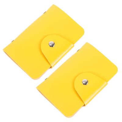 SOLUSTRE 2pcs Nail Art Plate Storage Pouch Portable Manicure Template Holder Slots for Nail Steel Plates Stylish and Design for Easy Organization