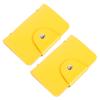 SOLUSTRE 2pcs Nail Art Plate Storage Pouch Portable Manicure Template Holder Slots for Nail Steel Plates Stylish and Design for Easy Organization view 1
