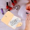 SOLUSTRE 2pcs Nail Art Plate Storage Pouch Portable Manicure Template Holder Slots for Nail Steel Plates Stylish and Design for Easy Organization view 2