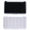 Healifty Empty Makeup Palette 24 Color Refillable Makeup Container Diy Eyeshadow Blush Lipstick Palette for Travel 2 Pack, White view 1