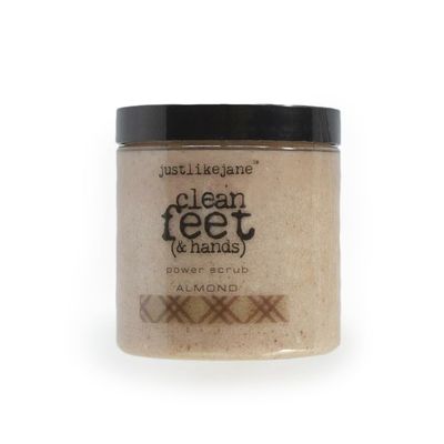 Just Like Jane Foaming Sugar Scrub | Clean Feet & Hands | 11.5 oz | 2 Scents | Scent: Almond