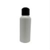 Natural Farms 4 oz White Cosmo Plastic Bottles -12 Pack Empty Bottle Refillable - BPA Free - Essential Oils - Aromatherapy | Black Press Down Disc Cap - Made in the USA view 2