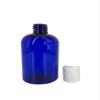 Natural Farms 4 oz Blue Boston Plastic Bottles -12 Pack Empty Bottle Refillable - BPA Free - Essential Oils - Aromatherapy | White Press Down Disc Cap - Made in the USA view 3