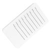 Beaupretty 3pcs Acrylic Eyelash Display Tray with Scale Handheld Lash Holder for Eyelash Extensions Design for Easy Application and Measurement from view 3