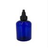 Natural Farms 4 oz Blue Boston Plastic Bottles -12 Pack Empty Bottle Refillable - BPA Free - Essential Oils - Aromatherapy | Black Twist Top Cap - Made in the USA view 2