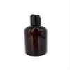 Natural Farms 4 oz Amber Boston Plastic Bottles -12 Pack Empty Bottle Refillable - BPA Free - Essential Oils - Aromatherapy | Black Press Down Disc Cap - Made in the USA view 2