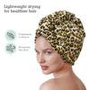 Brook + Bay Microfiber Hair Towel Wrap - Quick-Dry Absorption & Microfiber Towel - Anti-Frizz Styling & Hair Plop Technique view 2