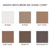 Annika Maya Brow Ink, Long lasing, water resistant, cruelty free, made in the USA (Dark Taupe) view 2