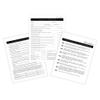Spanish Microblading Intake, Consent, and Aftercare Form | 75 Pack | 8.5 x 11" A1 Forms | Clients Signature | Consent Forms for Microblading | Clients Signature | Minimalist Design view 1
