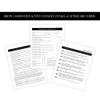 Spanish Microblading Intake, Consent, and Aftercare Form | 75 Pack | 8.5 x 11" A1 Forms | Clients Signature | Consent Forms for Microblading | Clients Signature | Minimalist Design view 2