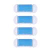 minkissy 10pcs Replacement Roller for Foot Grinding Device Water Resistant Ergonomic Design Foot Care Tool Safe Plastic Material for Exfoliation and Dead Skin Removal Sky- view 1
