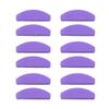minkissy 20pcs Double-Sided Mini Sponge Nail Files Half-Moon Shape for Accurate Grinding and Polishing Essential Nail Art Tool for Home and Salon Use view 1