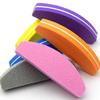 minkissy 20pcs Double-Sided Mini Sponge Nail Files Half-Moon Shape for Accurate Grinding and Polishing Essential Nail Art Tool for Home and Salon Use view 4