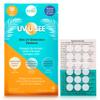 UV Stickers for Sunscreen Reapplication to Avoid Burns - Sunscreen Reminder Stickers You Can Wear All Day - Sweat & Waterproof UV Activated Sunscreen Stickers - Aquatic Sun UV Sticker to Protect Skin view 1