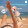 UV Stickers for Sunscreen Reapplication to Avoid Burns - Sunscreen Reminder Stickers You Can Wear All Day - Sweat & Waterproof UV Activated Sunscreen Stickers - Aquatic Sun UV Sticker to Protect Skin view 2