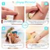 UV Stickers for Sunscreen Reapplication to Avoid Burns - Sunscreen Reminder Stickers You Can Wear All Day - Sweat & Waterproof UV Activated Sunscreen Stickers - Aquatic Sun UV Sticker to Protect Skin view 3