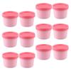 Kichvoe 12pcs Reusable Lotion Storage Jars with Inner Lid for Face Cream Cosmetics and Samples Travel-friendly Containers for Easy Use and Organization view 1