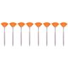 Beaupretty 8pcs Fan Mask Brushes Portable Facial Makeup Tools for Even Application of Skincare Products Synthetic Bristles for and Safe Skin Use for Women and Girls view 1