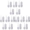 Beaupretty 15pcs Lip Gloss Tubes Refillable Lipstick Containers for for Travel Daily Use and Color Samples view 1