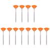 Beaupretty 12pcs Fan Mask Brushes Synthetic Bristles Cosmetic Tools for Facial Care Easy to Clean Skincare Products Women and Girls view 1
