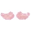 Mini Rose Quartz Eye Mask 100% Natural Jade Cool Eye Mask for Facials Circles Tool,Type 01 view 1