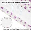 Scrub Caps Women Bouffant Scrub Caps, Adjustable Working Cap Ponytail Pouch Tie Back view 4