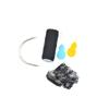 50 Pcs Hair Extensions Clips Hairpieces Snap Clips U Shape Wig Clips for Hair Extensions Wig Making Accessories Tools Set (Black) view 4
