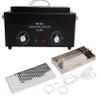 Sterilizer for Nail Tools, High Temperature Metal Clean Box for Spa Salon Barber Shops Salon Hairdressing Tool Earrings, Dry Heat Autoclave Machine 110V 300W 1.2L with Timer Black view 1