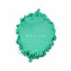 MARBLERS Fine Natural Mica Powder [Green Topaz] 0.11oz (3g) | Highly Pigmented | Non-Toxic, Vegan, Cruelty-Free | Eyeshadow, Body Butter, Nail Polish, Nail Art | Party, Body, Face Makeup view 2
