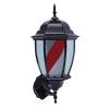 20'' Barber Pole LED Light, Classic Style Hair Salon Barber Shop Open Sign Rotating Red White Blue LED Strips Pole Light view 4