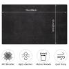 26 Packs of Bleach Proof Salon Towels Absorbent Microfiber Towels Bleach Resistant Salon Hand Towels for Gym, Bath, Spa, Shaving, Shampoo, Home Hair Drying, 16 x 28 Inches (Black) view 2