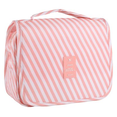 Pengxiaomei Toiletry Bag, Waterproof Hanging Cosmetic Bag Portable Travel Makeup Pouch Bathroom Bag Stocking Stuffers for Women Girls Christmas Gifts(Pink)