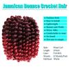 10 Inch Jamaican Bounce Crochet Hair 22 Strands 4 Packs Wand Curl Crochet Hair Curly Crochet Braids for Black Women (10 Inch 4Packs, T1B-BUG) view 2