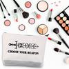 BDPWSS Choose Your Weapon Gamer Makeup Bag Dragons D20 RPG Gaming Gift Dragons Tabletop Role Playing Gamer Gift (Choose your dice) view 3