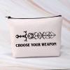 BDPWSS Choose Your Weapon Gamer Makeup Bag Dragons D20 RPG Gaming Gift Dragons Tabletop Role Playing Gamer Gift (Choose your dice) view 4