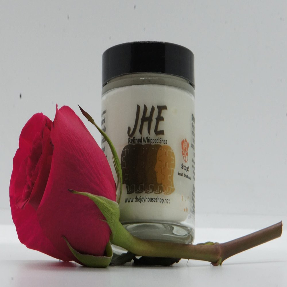 JHE Triple Whipped Shea Butter (Stop! Smell the Roses, 8 oz.)