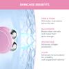 FOREO Firm & Fabulous BEAR mini + Serum Serum Serum 1 Oz Anti aging Starter Kit- Microcurrent Facial Device- Instant Face Lift- Double Chin Eliminator- Facial Skin Care Products- Gift Set- Pearl Pink view 3