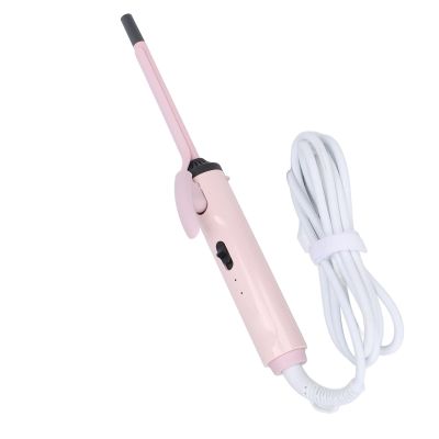Hair Curler, Fine Root 9mm Curling Iron Constant Temperature Curling Wand Iron Conditioning 360 Rotation Hair Waver for Tight Long Lasting Curler Wands for Long Short Hair(US)