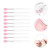 NUOBESTY Silicone Lip Brush Wand 10pcs Set Lipstick Tester Applicators Makeup Tools view 3