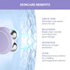FOREO Firm & Fabulous BEAR mini + Serum Serum Serum 1 Oz Anti aging Starter Kit- Microcurrent Facial Device- Instant Face Lift- Double Chin Eliminator- Facial Skin Care Products- Gift Set- Lavender view 3